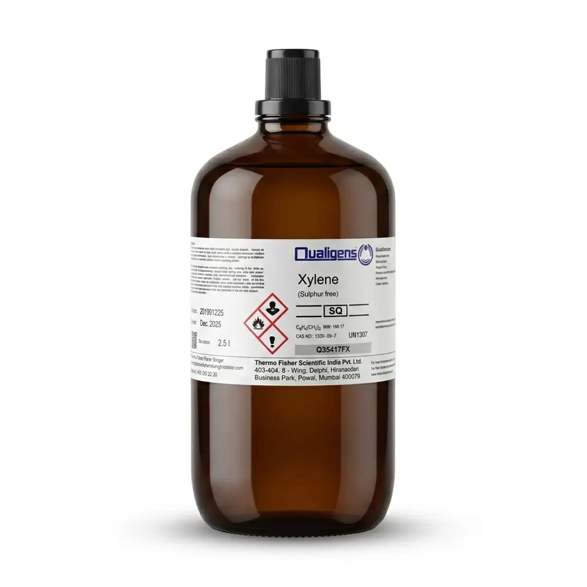 Xylene sulphur free SQ