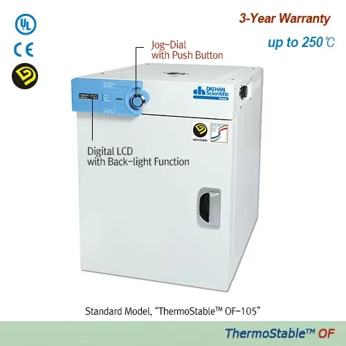 Tủ sấy bằng khí cưỡng bức OF-W105, 105 Lit, 230V DH.WOF07105