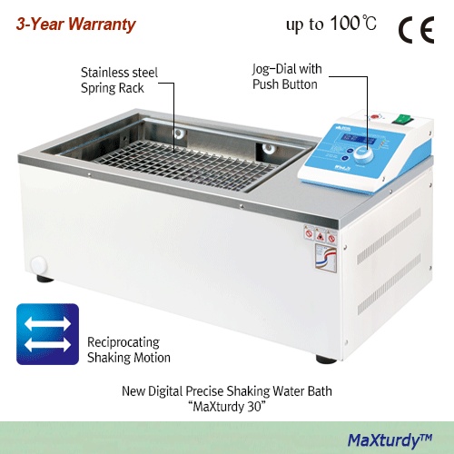 Bể ổn nhiệt có lắc 30 lít WSB-30 230V  DH.WSB03030 2