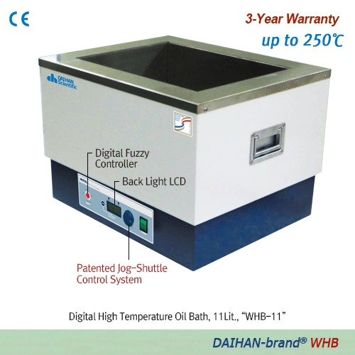 Bể ổn nhiệt dầu nhiệt độ cao 22 lít 250℃  WHB-22 230V DH.WHB00122