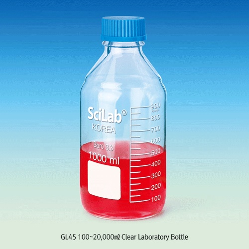 Chai thủy tinh PTN trong suốt Boro 3.3 Scilab SL.Bot1113