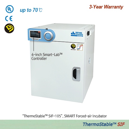 Tủ ấm đối lưu cưỡng bức thông minh SIF-105,105 Lit, 230V DH.SWIF03105