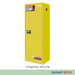 Tủ chống cháy 1 cửa không tự đóng, 2 kệ, 350 Lít, mã DH.SCF1535