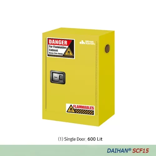 Tủ chống cháy 2 cửa không tự đóng, 2 kệ, 600 Lít DH.SCF1560