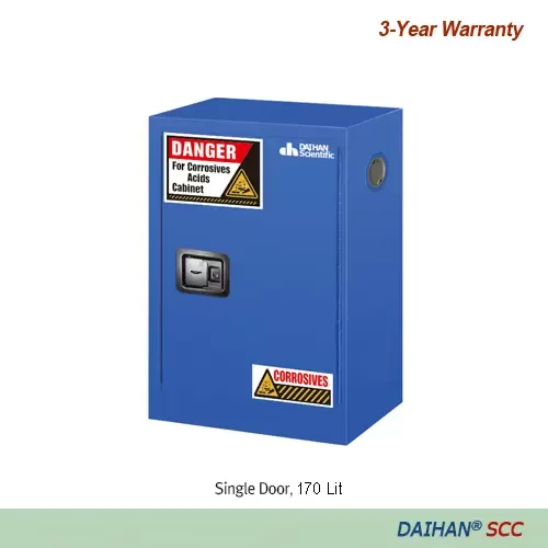 Tủ an toàn cho axit và chất ăn mòn 2 cửa thủ công, 2 kệ, 1600 lít DH.SCC160 0