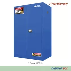 Tủ an toàn cho axit và chất ăn mòn 2 cửa 2 ngăn, 600 lít DH.SCC60