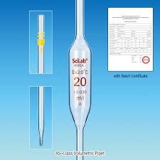 Pipet bầu loại AS, 10㎖ SL.Pip1025 0